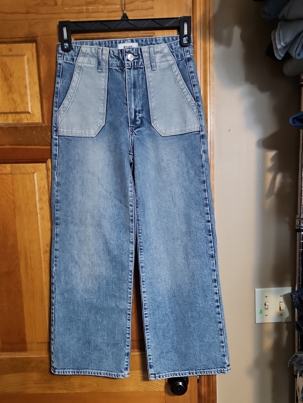 Paige Sasha Ankle High-Rise Wide-Leg Jeans-NWOT - Picture 3 of 8